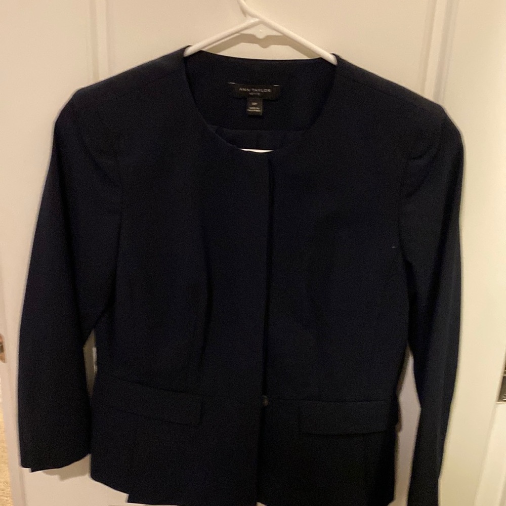 Ann Taylor Navy Jacket